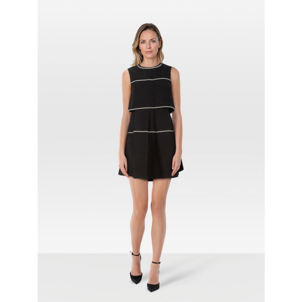 Sandro Pearl Embellished Dress